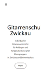 Mobile Screenshot of gitarrenunterricht-zwickau.de